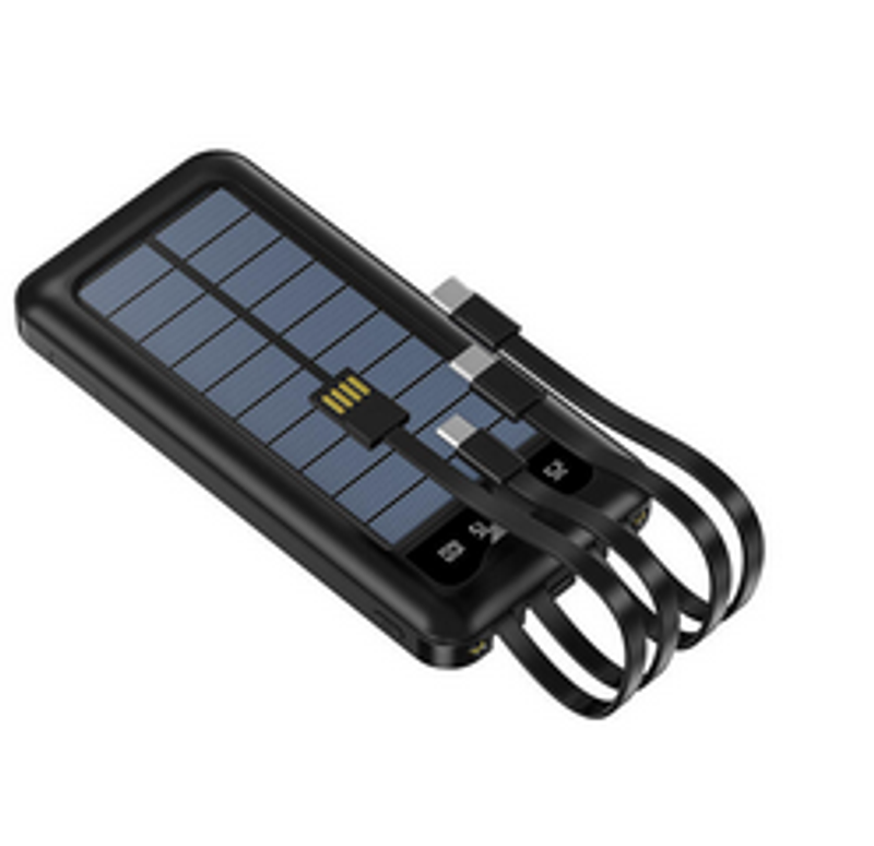 Batería externa solar de 10000 mAH